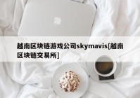 越南区块链游戏公司skymavis[越南区块链交易所]